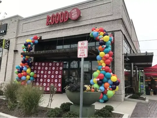 balloon columns for shop