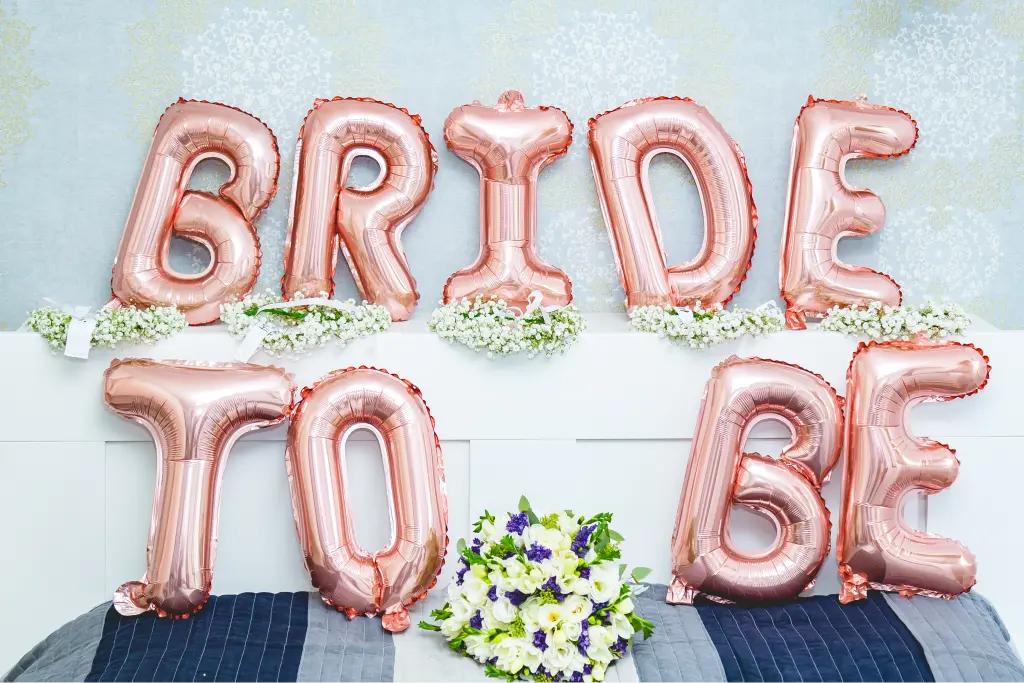 bridal shower balloons decorations