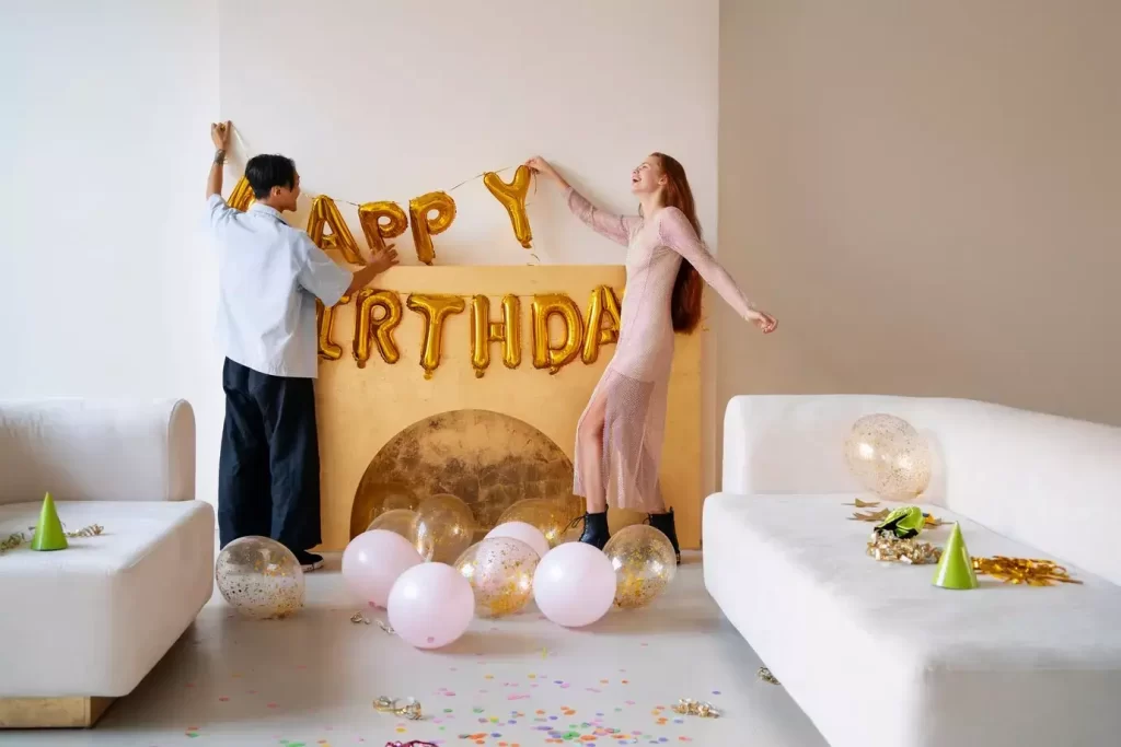 How to make cool decorations with balloons for birthday parties